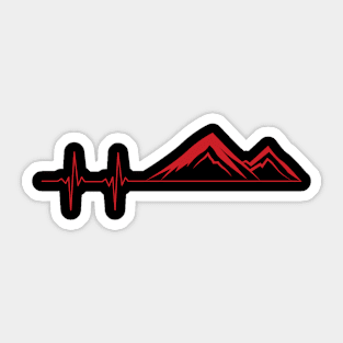 Hiking for Life Sticker